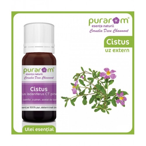 ULEI ESENTIAL DE CISTUS DE SPANIA 100% PUR