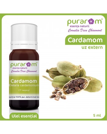 ULEI ESENTIAL DE CARDAMOM 100% PUR 5 ML